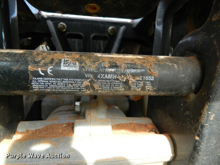 image for item DE4396 2011 Polaris Sportsman 400 ATV