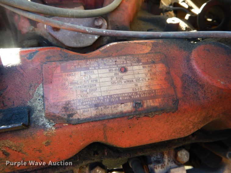 image for item DF7337 1978 International Loadstar 1700 pumper truck