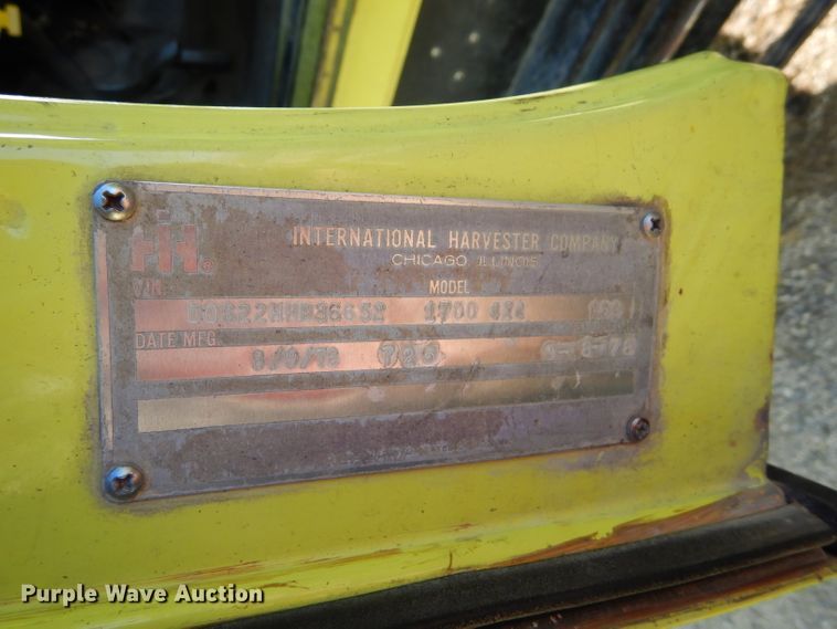 image for item DF7337 1978 International Loadstar 1700 pumper truck