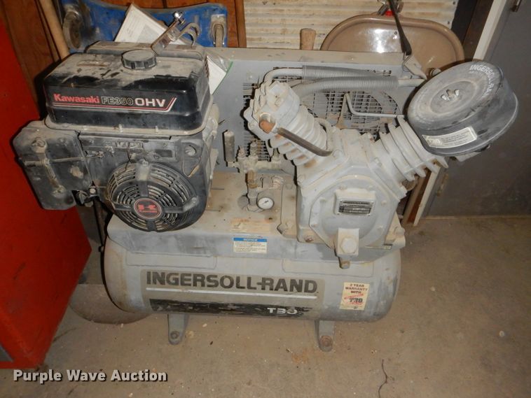 image for item DF7343 Ingersoll Rand T30 air compressor
