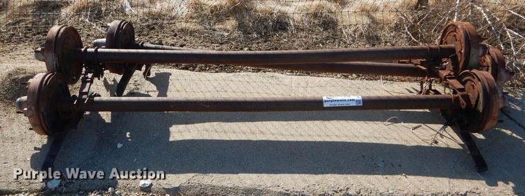 image for item DF7348 (3) trailer house axles