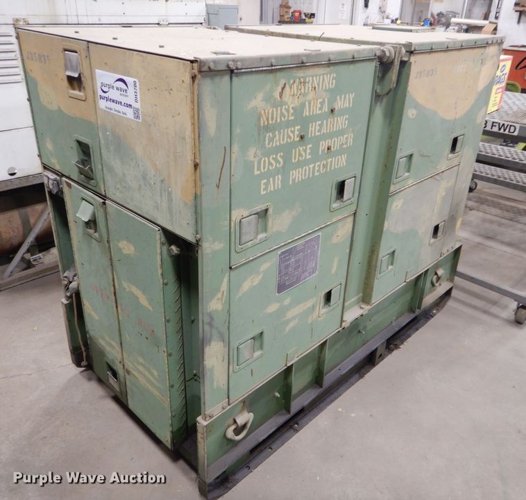 image for item DH3700 1982 U.S. Department Of Defense MEP004A generator