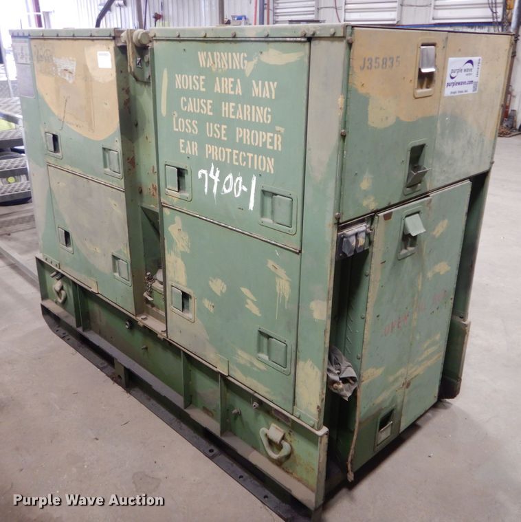 image for item DH3700 1982 U.S. Department Of Defense MEP004A generator
