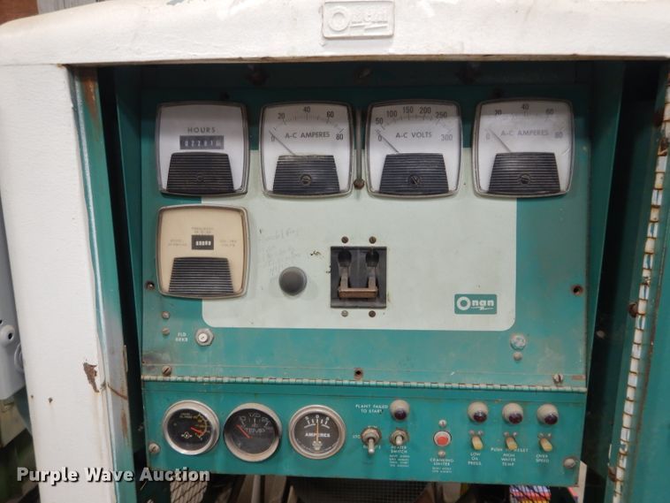 image for item DH3701 Onan generator