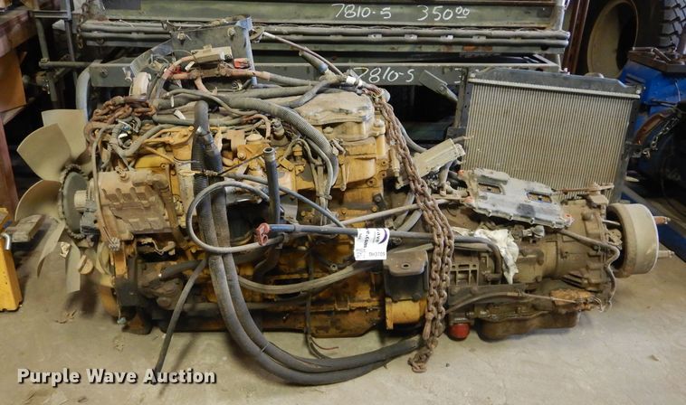 image for item DH3709 Caterpillar C7 Acert six cylinder diesel engine