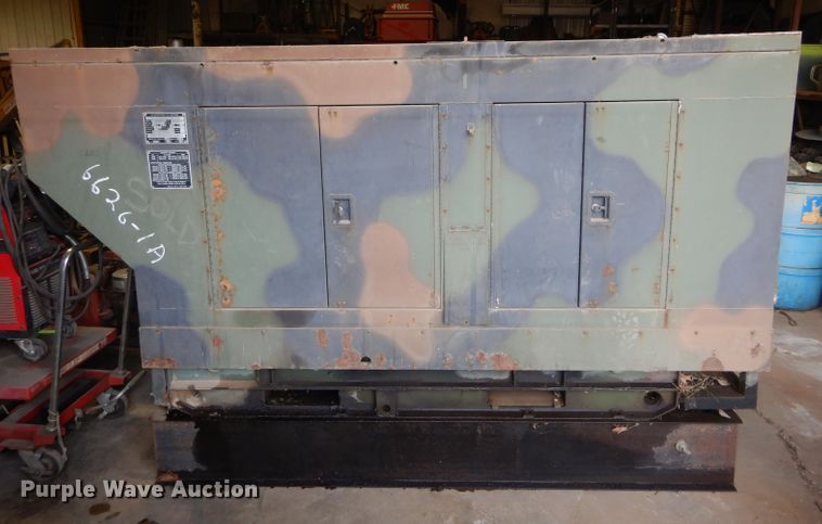 image for item DH3713 Us Department Of Defense MEP-005AAS generator