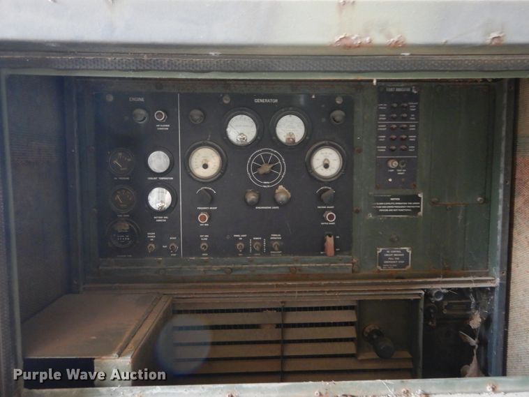 image for item DH3713 Us Department Of Defense MEP-005AAS generator