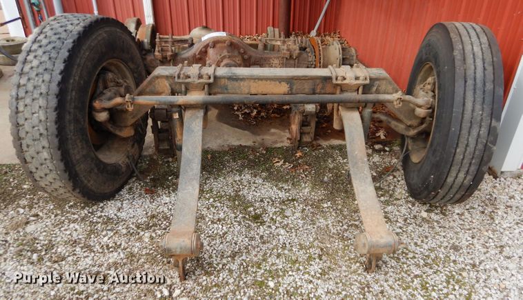 image for item DH3718 Front and rear axle assemblies