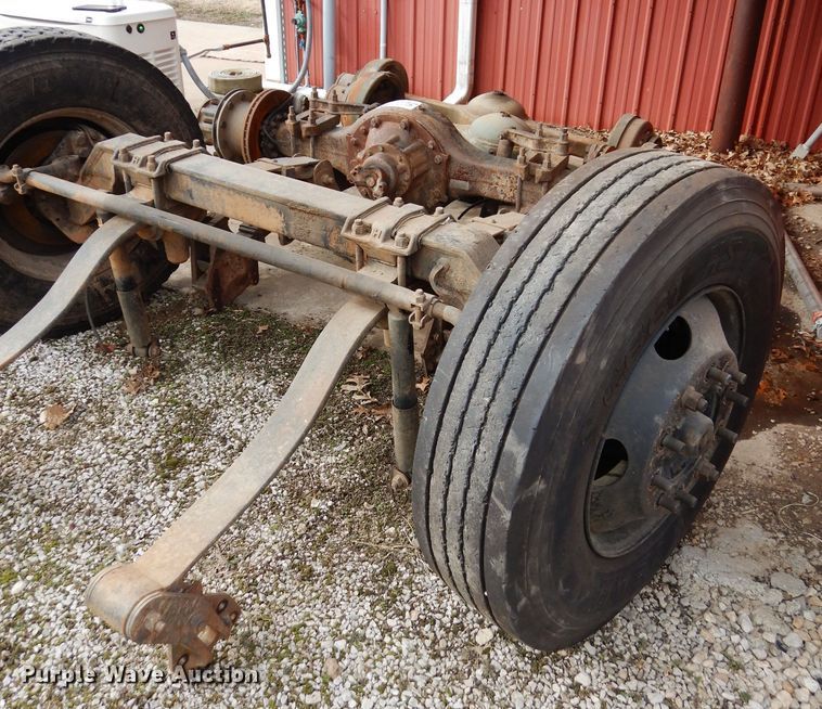 image for item DH3718 Front and rear axle assemblies