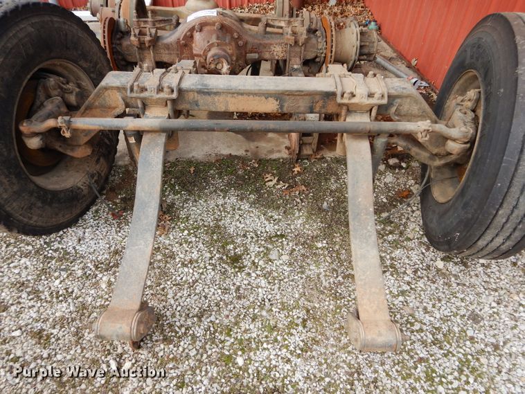 image for item DH3718 Front and rear axle assemblies