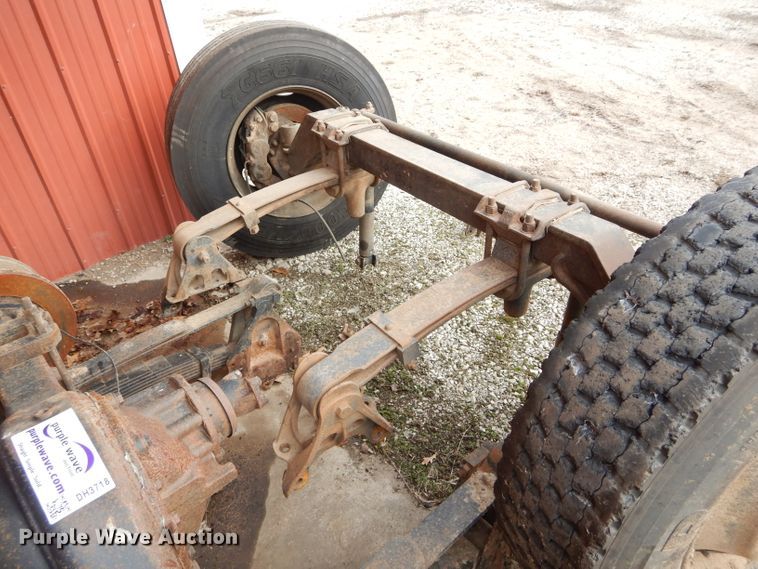 image for item DH3718 Front and rear axle assemblies