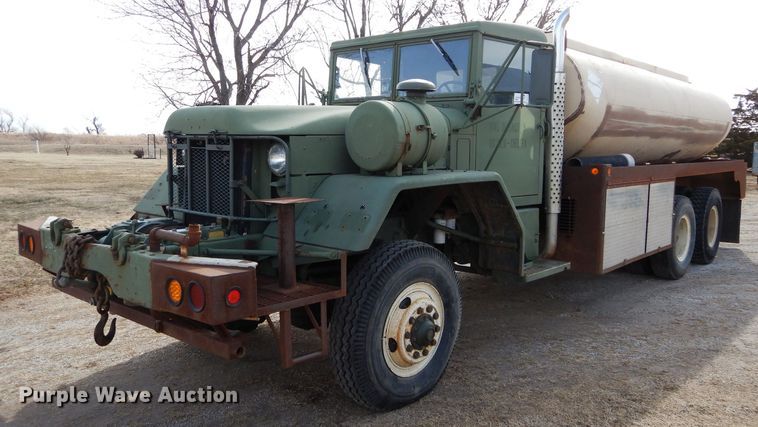 image for item DH3719 1971 Am General M819 tank truck
