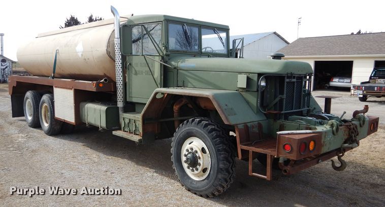 image for item DH3719 1971 Am General M819 tank truck