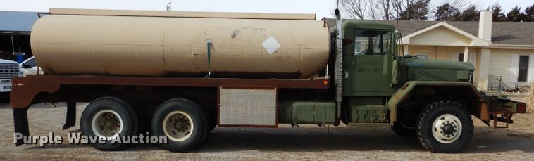 image for item DH3719 1971 Am General M819 tank truck