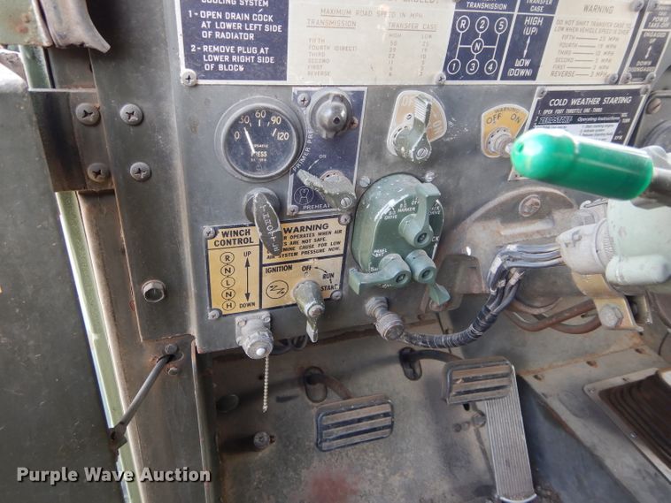 image for item DH3719 1971 Am General M819 tank truck