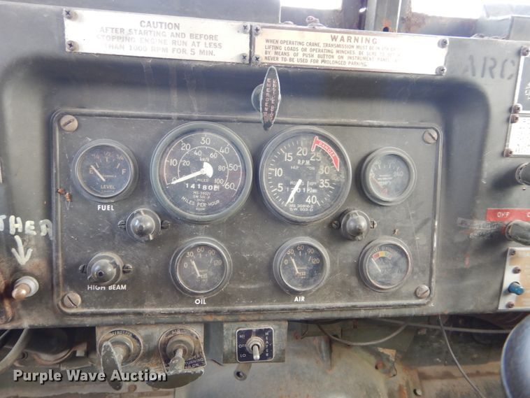 image for item DH3719 1971 Am General M819 tank truck