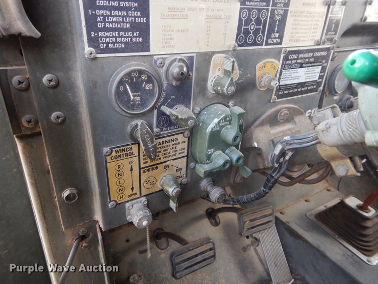 image for item DH3719 1971 Am General M819 tank truck