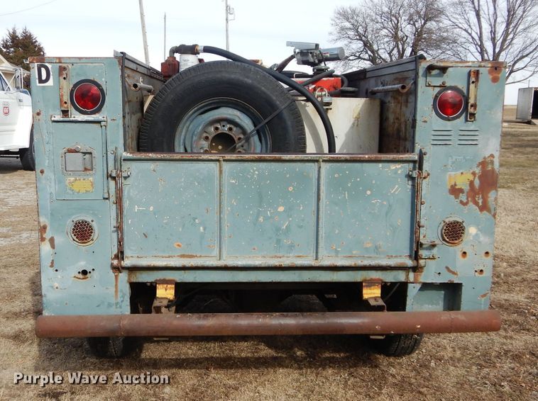 image for item DH3721 Shop built utility bed trailer
