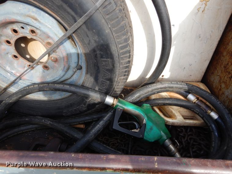 image for item DH3721 Shop built utility bed trailer