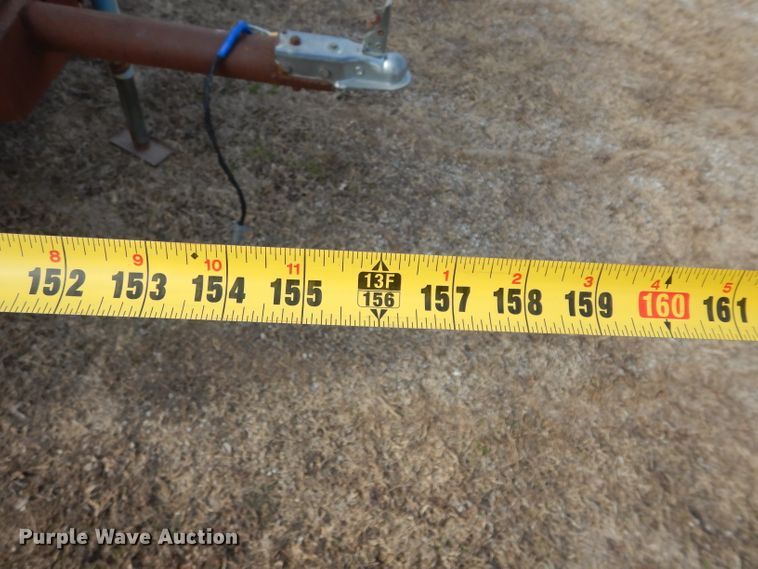 image for item DH3721 Shop built utility bed trailer