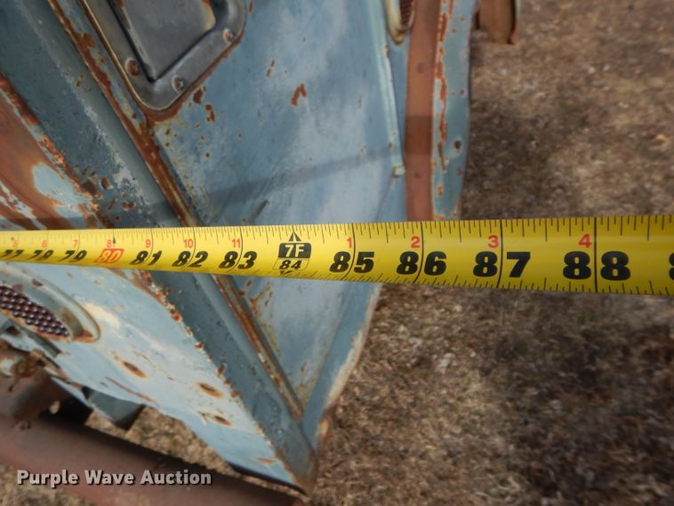 image for item DH3721 Shop built utility bed trailer