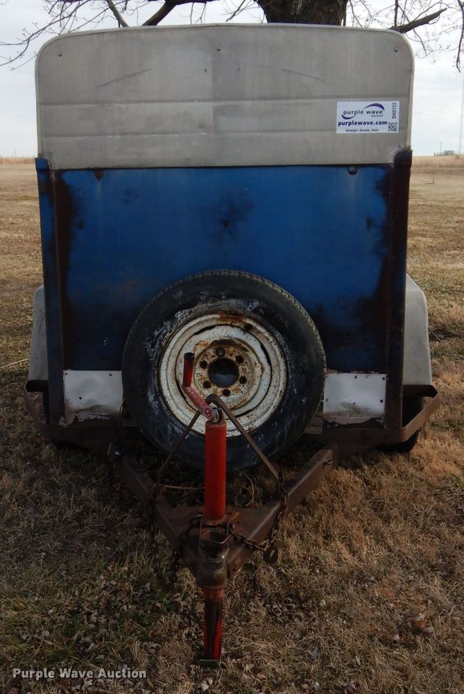 image for item DH3722 Shop built enclosed cargo trailer