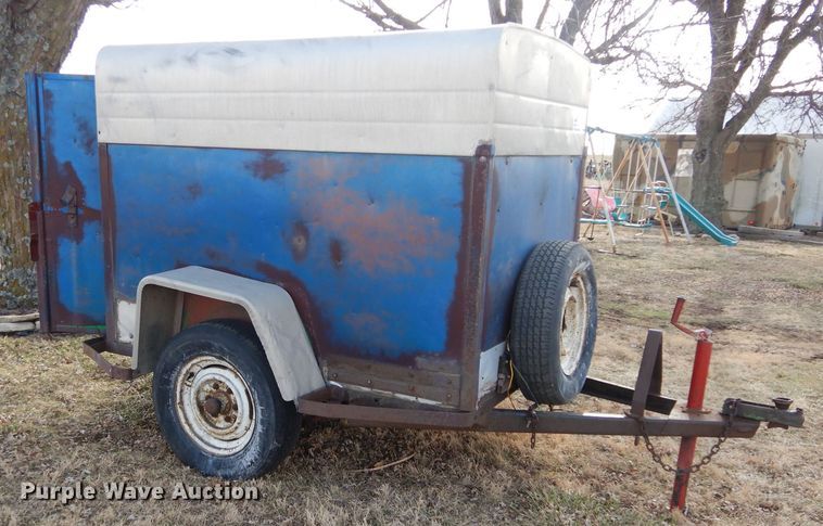 image for item DH3722 Shop built enclosed cargo trailer