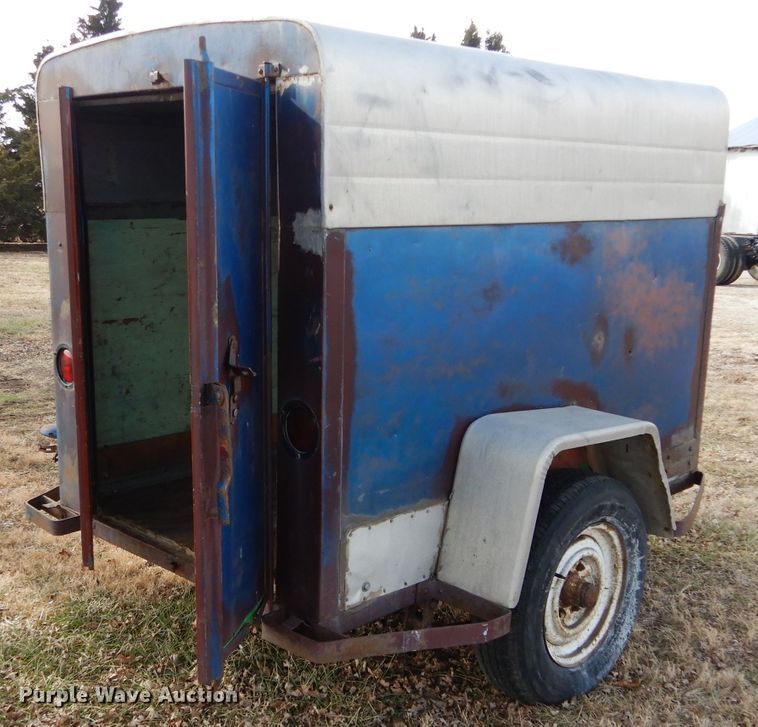 image for item DH3722 Shop built enclosed cargo trailer