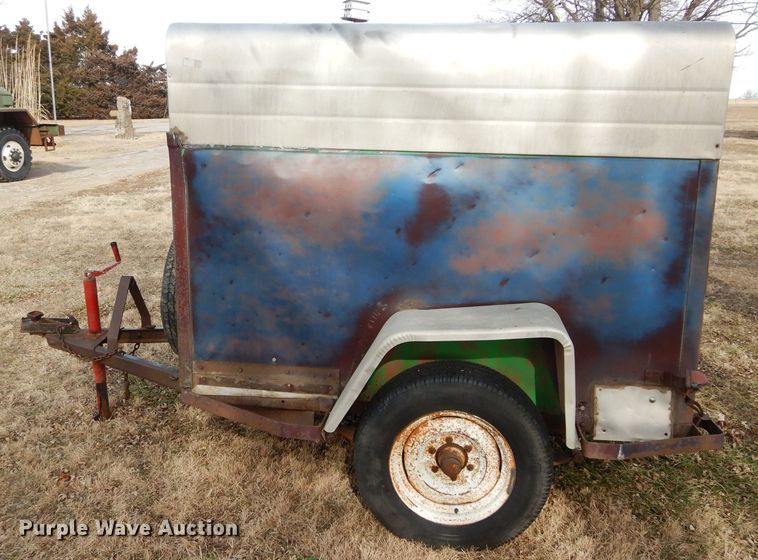 image for item DH3722 Shop built enclosed cargo trailer