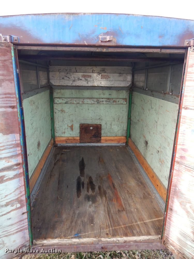 image for item DH3722 Shop built enclosed cargo trailer