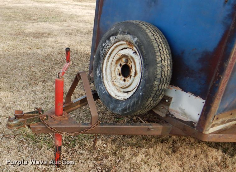 image for item DH3722 Shop built enclosed cargo trailer