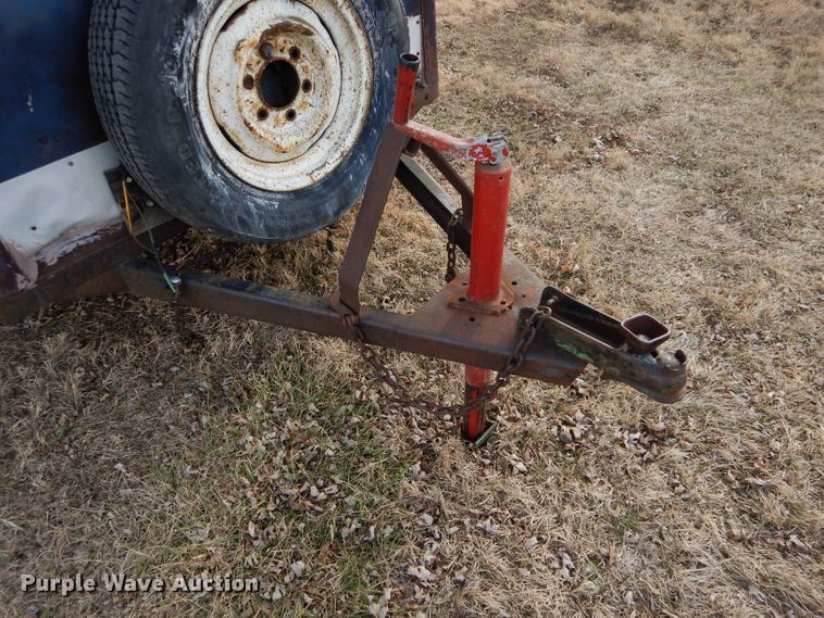 image for item DH3722 Shop built enclosed cargo trailer