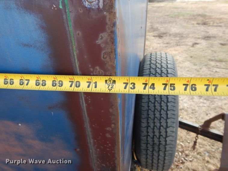 image for item DH3722 Shop built enclosed cargo trailer