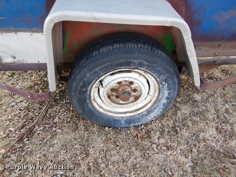 image for item DH3722 Shop built enclosed cargo trailer