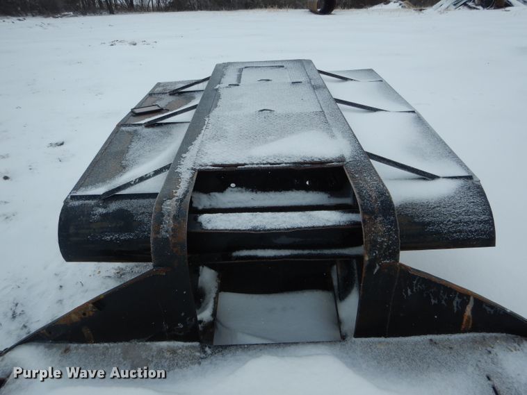 image for item DH6325 1979 Custom drop deck equipment trailer