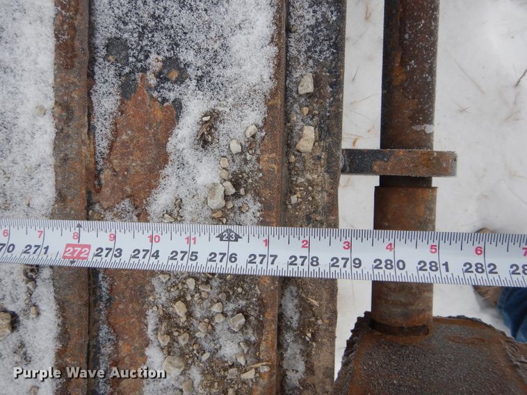 image for item DH6325 1979 Custom drop deck equipment trailer