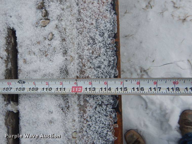 image for item DH6325 1979 Custom drop deck equipment trailer