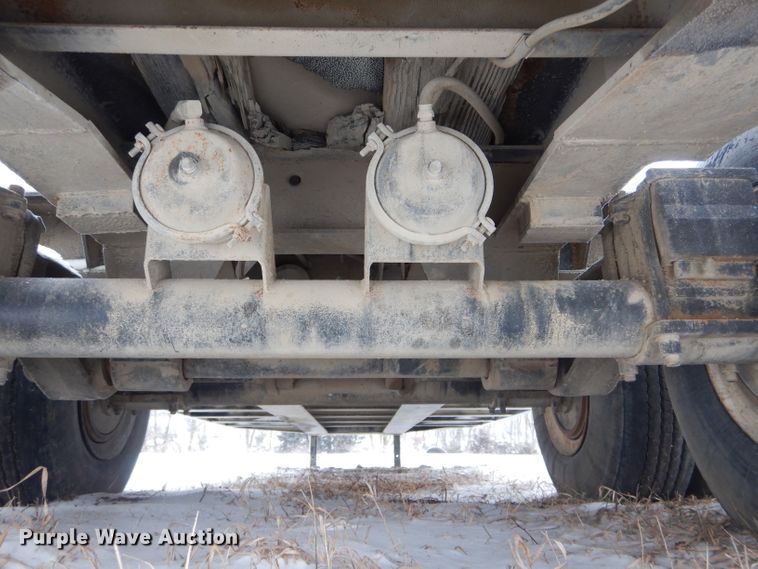 image for item DH6325 1979 Custom drop deck equipment trailer