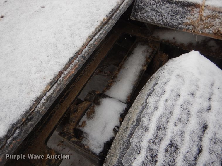 image for item DH6325 1979 Custom drop deck equipment trailer