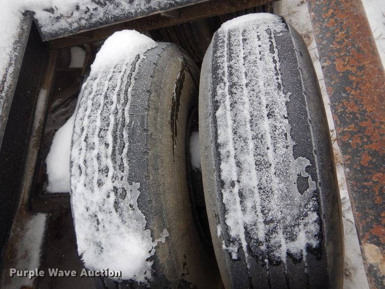 image for item DH6325 1979 Custom drop deck equipment trailer