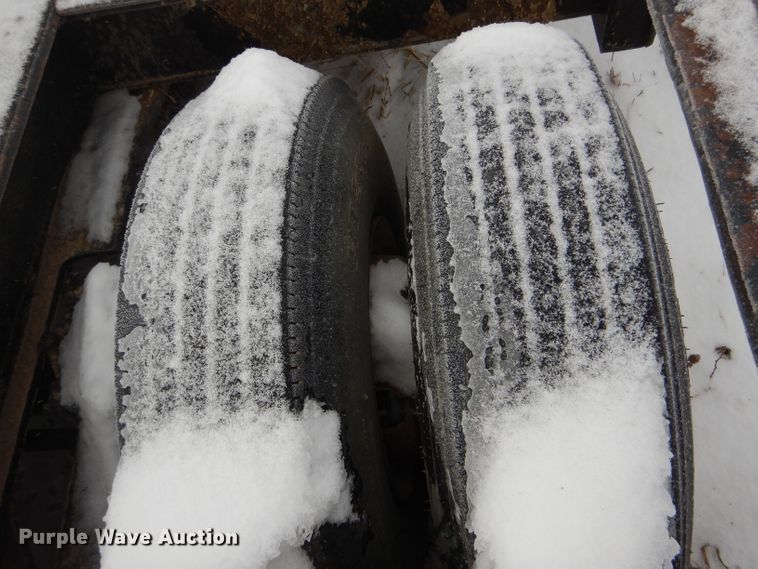 image for item DH6325 1979 Custom drop deck equipment trailer