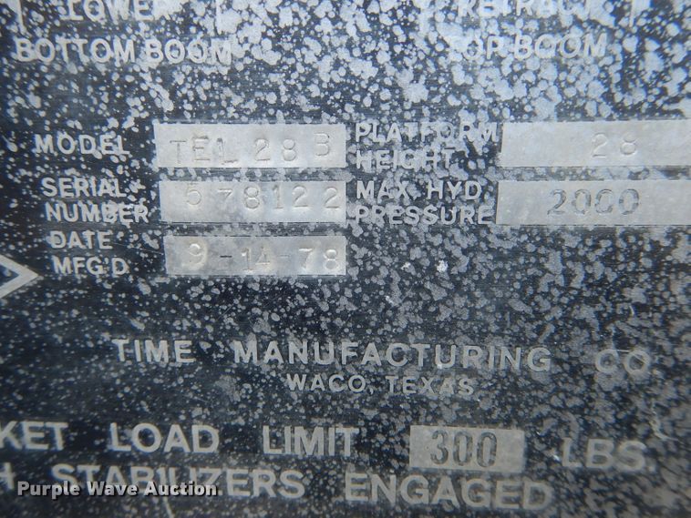 image for item DH6327 1995 Ford F350 XL bucket truck