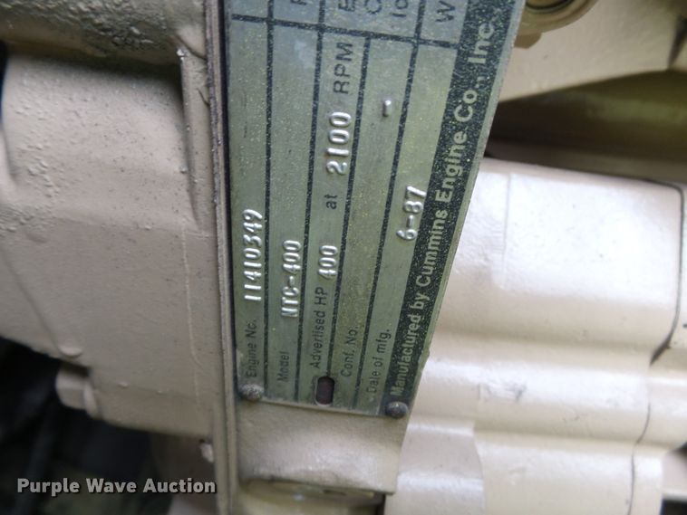 image for item DH7837 1987 Oshkosh P19 fire truck