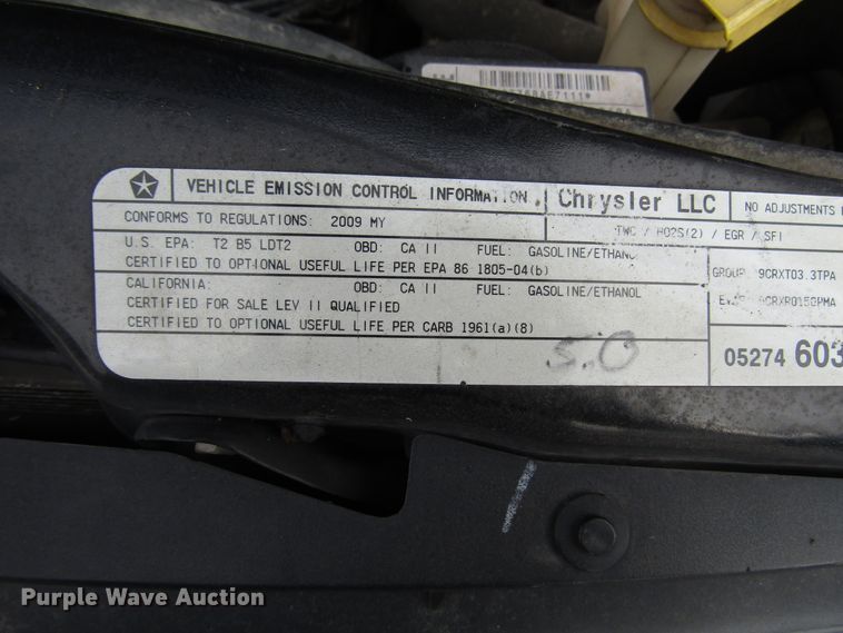 image for item DH8392 2009 Dodge Grand Caravan handicap accessible van