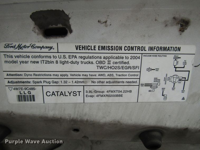 image for item DH8393 2004 Ford Freestar van