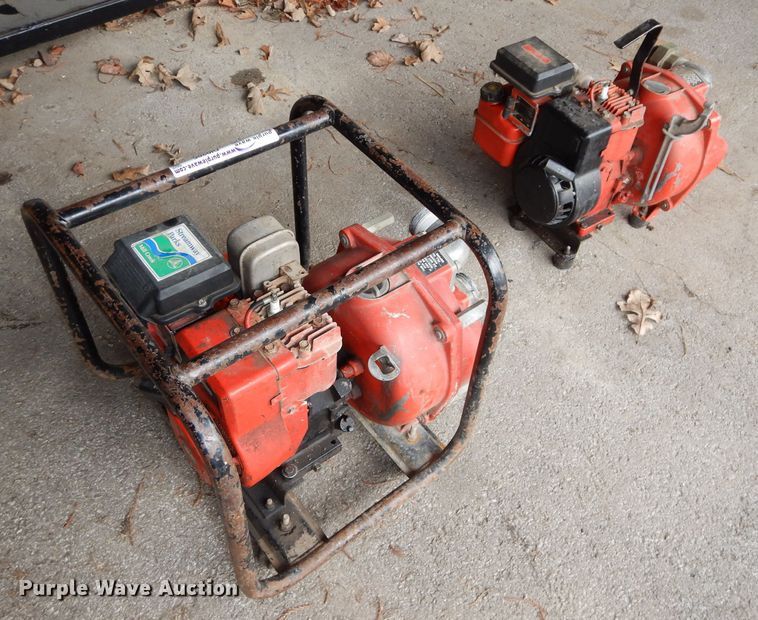 image for item DI9205 (2) Homelite water pumps