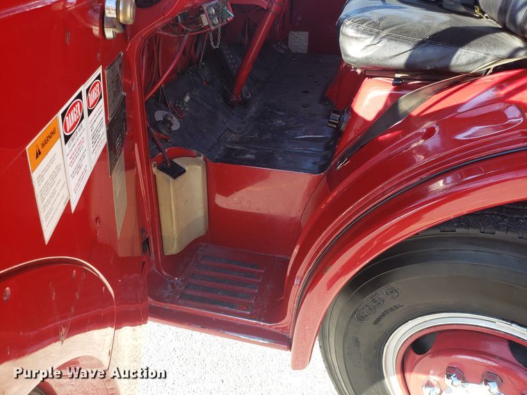 image for item EL9761 1978 Ford 8000 Seagrave aerial ladder fire truck