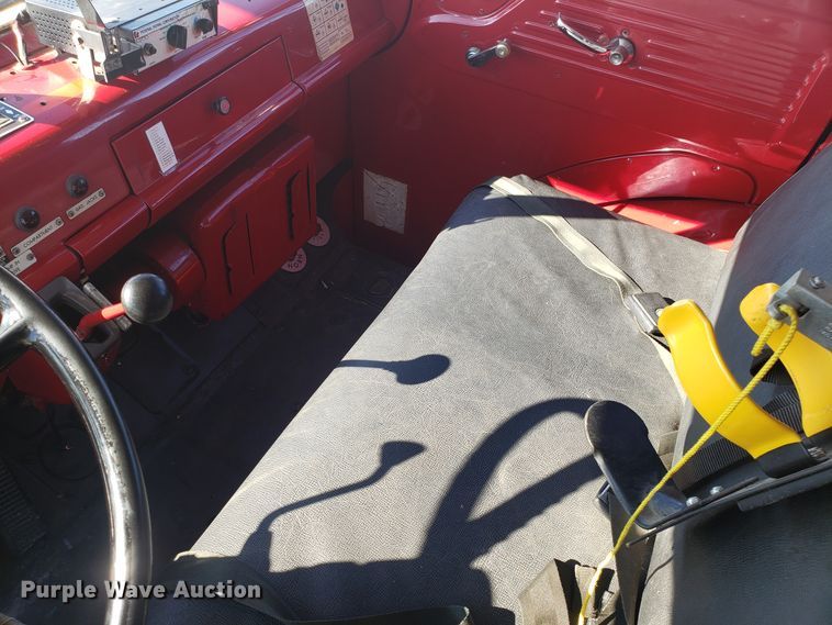 image for item EL9761 1978 Ford 8000 Seagrave aerial ladder fire truck