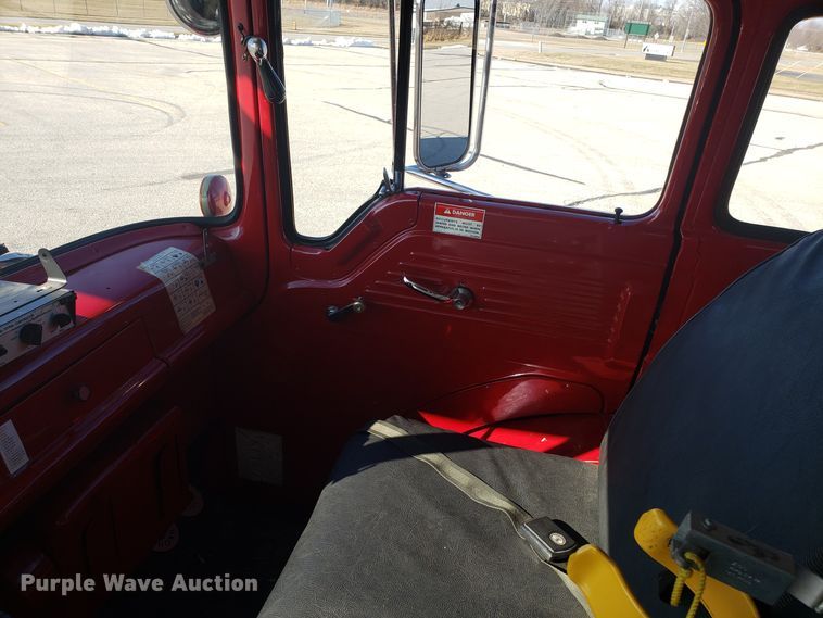 image for item EL9761 1978 Ford 8000 Seagrave aerial ladder fire truck