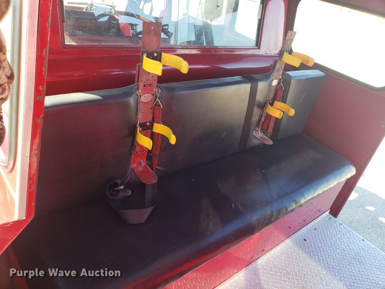 image for item EL9761 1978 Ford 8000 Seagrave aerial ladder fire truck